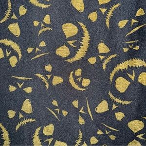 Lularoe limited edition Halloween Scary Faces Jack O’Lantern Spooky Pumpkin